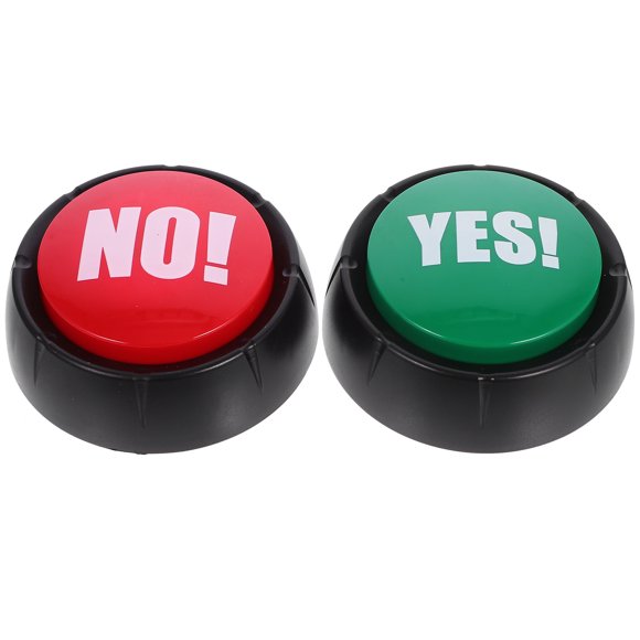 2pcs Desktop Sound Button Toy Noise Button Electronic Prank Toy Trick Toy for Office Sporting Event Dance Party Classroom