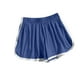 thumbnail image 5 of TaTaai Women's Solid Yoga Beach Shorts 3 Inch Mid Thigh High Waisted Lounge Casual Home Wear Summer Soft Non-See-Through Athletic Gym Workout Fitness Gift, 5 of 8