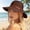 Coffee, variant on HuangHuanChen Sun Hats For Women Summer UPF 50 UV Protection Sun Hat Wide Brim Packable Foldable Bucket Hat Garden Sunhat for Women Beach Hat for Travel Holiday Blue One Size