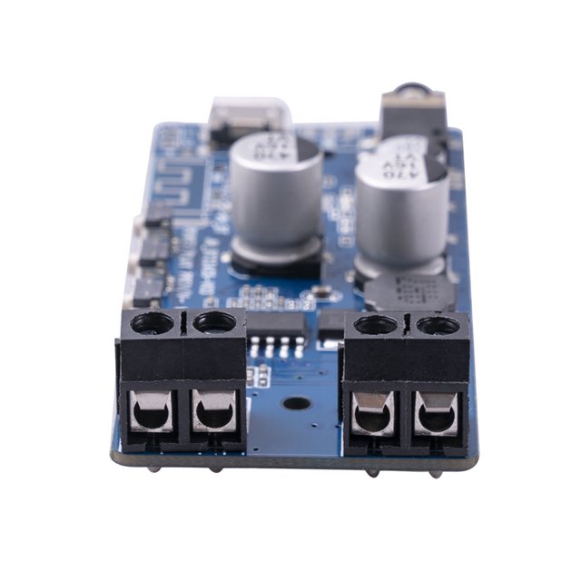 Methold Placa amplificadora de potencia estéreo con Control de llave, relación señal-ruido de 90db, altavoz DIY de diafonía de 86db, puerto de salida Cables de audio/vídeo