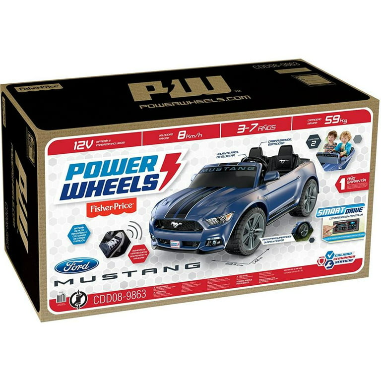 Ford Mustang GT Custom Edition 12V Kids Ride-On Car with R/C Parental