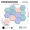 Coastal Haze-1-12-Pack, variant on Decorative Wall Panels Carbon Blue-1 8-Pack Hex Felt Tiles for Home Office Classroom