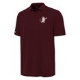 thumbnail image 2 of Men's Antigua Maroon Mississippi State Bulldogs Era Swinging Bully Polo, 2 of 3