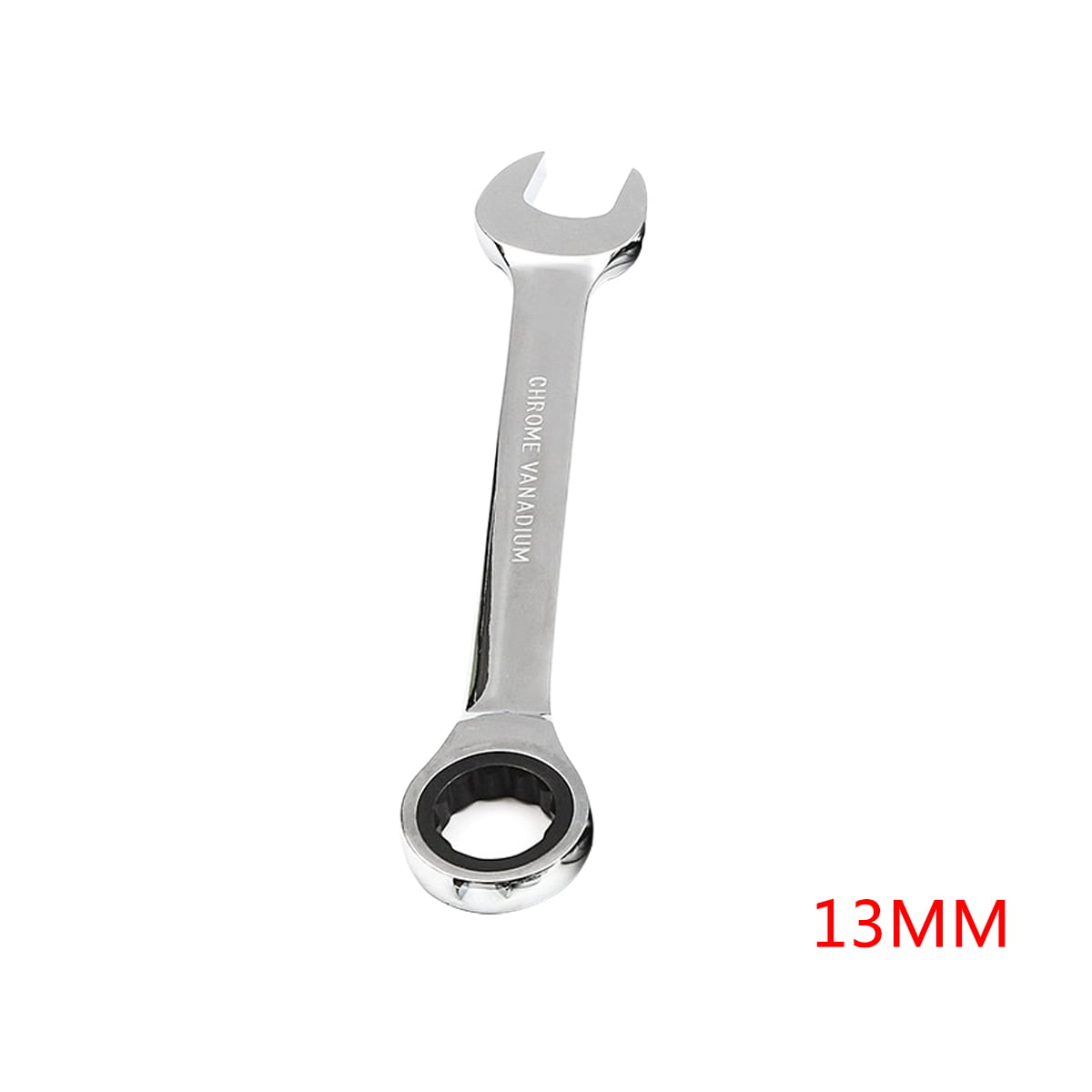 Fengyuanhong 6mm-32mm Gear Wrench Chrome Vanadium Steel Metric Fixed Head Ratchet Spanner Hand Tools，6mm