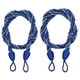 thumbnail image 5 of Curtain Tiebacks Ropes, 2pcs Decorative Handmade Tie Backs Curtain Holdbacks Holders Cord for Window Sheer Drapes Indoor Outdoor, 5 of 8
