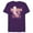 Purple, variant on Minnie Mouse Sports Basketball Dunk Born to Win - Short Sleeve Blended T-Shirt for Adults - Customized-Black