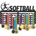 thumbnail image 1 of Medal Hanger Display Sports Medal Holder Award Metal Medal Organizer Ribbon Display Holder Rack Wall Mounted Race Non-Slip Hooks for Athletes Gifts, 1 of 5