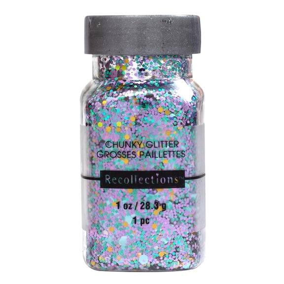 Recollections Magical Chunky Glitter Mix, 12 Pack