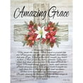 thumbnail image 3 of Jacobs, Cindy 19x24 Black Modern Framed Museum Art Print Titled - Amazing Grace Christmas Cross, 3 of 5