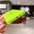 thumbnail image 6 of Cute Neon for iPhone 14 Case & iPhone 13 Case Clear, Flexible Slim TPU Shockproof Transparent Bumper Protective Phone Case for Women and Girls (Yellow), 6 of 14