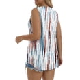 thumbnail image 6 of Fantaslook Womens Tank Tops Dressy Casual Sleeveless Blouses Crew Neck Pleated Tunic Shirts Summer Tops, 6 of 10