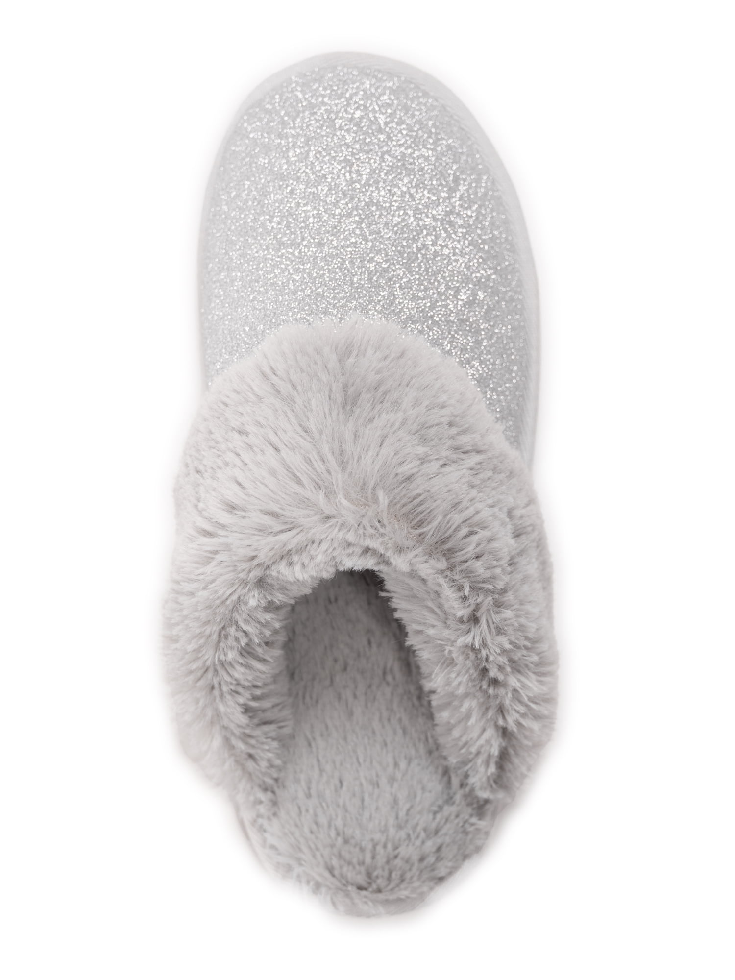 ANGLED SPARKLE SCUFF-GREY