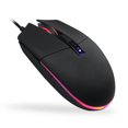 thumbnail image 1 of CAROOTU Souris de Jeu Filaire Ergonomique 4 Vitesses Réglage DPI Rétroéclairage RGB pour PC Portable, 1 of 6