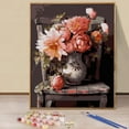 thumbnail image 1 of Paint by Numbers Kit for Adults Beginner, Tree Moon Easy DIY Oil Painting Kits Home Wall Decor 16x20 Inch (Without Frame),Pink Rose, 1 of 6