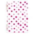 thumbnail image 7 of FORMRS 1-Subject Spiral Notebook 8" x 5" College Ruled 60 Refillable Sheet A5 Hard Cover, Purple Polka Dots, 7 of 7