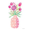 thumbnail image 3 of Nieman, Rachel 19x24 Black Modern Framed Museum Art Print Titled - Pretty in Pink Flower Pot, 3 of 5