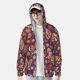 thumbnail image 2 of Balery Buffalo Plaid and Butterflys Sudadera ligera de manga larga con capucha y protección solar UPF 50+ para hombre y mujer, ideal para pesca y running-X-Large, 2 of 7