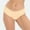 A2-Beige, variant on Women Low Brief Bikini Bottoms Bikini Panties Women's Underwear Women Low Rise Bikini Women's Mid Rise Bikini Shaping Underwear Ladies Seamless Panties Butt Pads V-waist Blue Xl