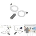 thumbnail image 1 of Plug and Play, AV Adapter, 1080P Lightweight Durable Phone to HD Multimedia Interface Adapter, for HDTV, 1 of 7