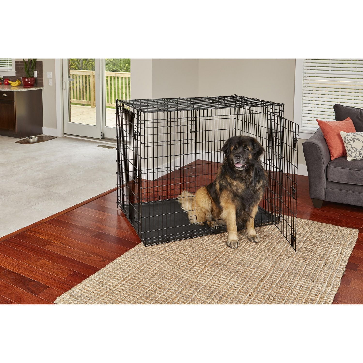MIDWEST Solutions  cage pour chien double portes tt-grande 54po