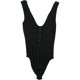 thumbnail image 1 of Free People - Mono sin mangas para mujer, color negro, pequeño Free People Body, 1 of 2