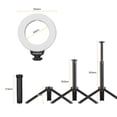 thumbnail image 2 of Andoer Compact 4-Inch LED Ring Light Kit with Adjustable Tripod & Ballhead for Streaming, Video Calls, and Photography, 2 of 6