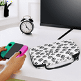 thumbnail image 6 of Herdesigns Black White Paw Print Carrying Case for Nintendo Switch 2 with 20 Game Card Slots, Portable Travel Carry Case for Accessories and Console, 6 of 7