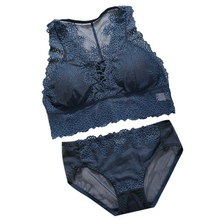 

Wireless Bra And Panty Sets For Women Sexy Briefs Underwear Lingerie Sleepwear Embroidery Underwire Lingerie Set No Show Bra And Panty Set Matching Lingerie Set Babydoll Bodysuit