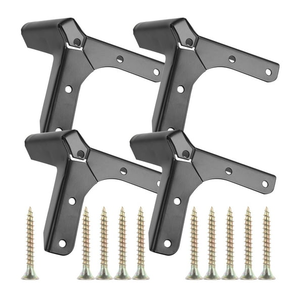FELTECHELECTR 4Pcs Stable Iron Furniture Leg Risers 8x14in for Sofa