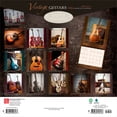 thumbnail image 2 of Vintage Guitars | 2026 12x24" (Hanging) Square Wall Calendar | Plastic-Free, 2 of 9