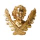thumbnail image 1 of Estatua de ángel con ala de escultura de pared de querubín, adorable accesorio fotográfico, regalo de cumpleaños, preciosa estatuilla de resina,, 1 of 9