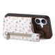 thumbnail image 2 of D10 For iPhone 16 Plus Case Pattern Kickstand Wallet Leather+TPU Phone Cover RFID Blocking - Green, 2 of 5