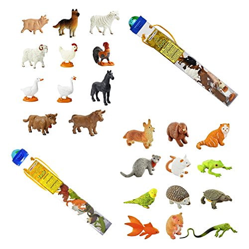 Safari Ltd Farm TOOB with Safari Ltd Pets TOOB Safari Ltd Farm TOOB with Safari Ltd Pets TOOB