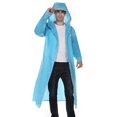 thumbnail image 4 of Bcfgryg Adult Wrapped Raincoat Mens And Womens Protective Jacket Fashion Mountaineering Fishing Transparent Thickened Poncho Casual Hooded Jackets For Men, 4 of 5