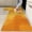 Orange Yellow, variant on 2 Pieces Kitchen Rugs, Abstract Anti Fatigue Non Slip Foam Cushioned Orange Yellow Art Modern Comfort Indoor Floor Mat Runner Rug Set for Laundry Office Sink Bathroom (17"x48"+17"x24")