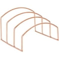 thumbnail image 5 of 3-Pc Set Rose Gold Office Supplies Desk Organizer Sticky Note Pen Letter Holder, 5 of 5