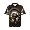 thumbnail image 1 of Balery Casino Cards Camisas hawaianas de manga corta para hombre, camisas playeras de corte holgado, camisas de vacaciones con botones,3X-Large, 1 of 7