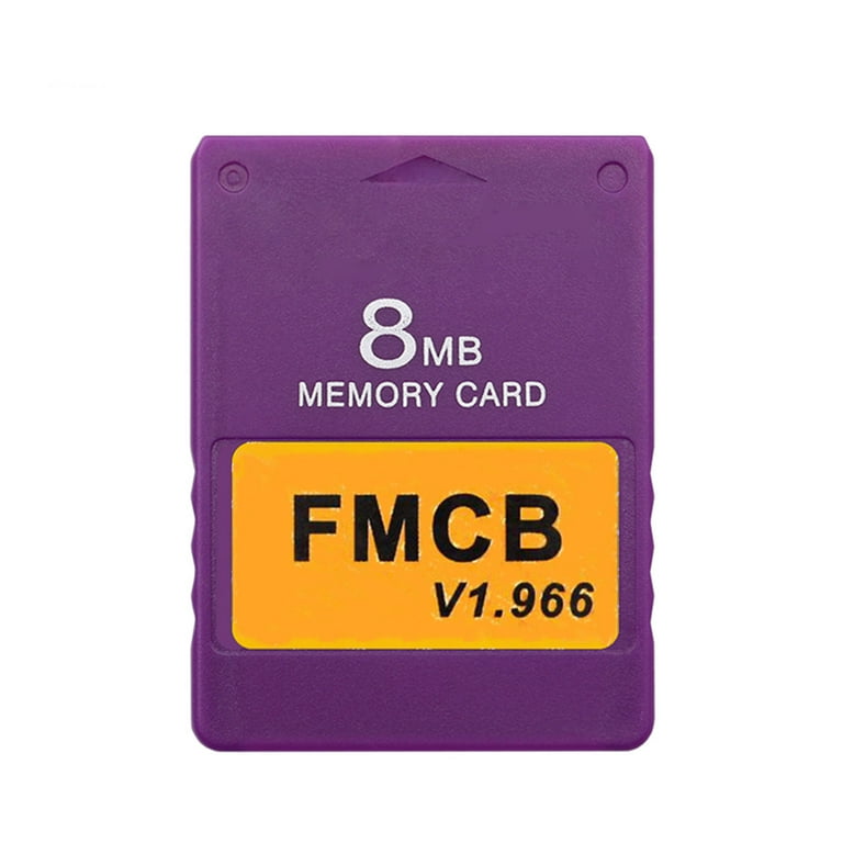 JUNTEX FreeMcBoot Memory Card Compatible with PS2, Retro Gaming