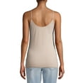 thumbnail image 4 of Time and Tru Women's Cami Tank Top, 3-Pack, 4 of 6