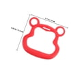 thumbnail image 2 of WHAMVOX Anneaux d'Entraînement pour Enfants Usage Intérieur Rouge ABS PP 1 Paire, 2 of 7
