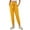 Yellow, variant on Uvplove Women's Bow-Knot Tapered Ankle Pants with Pockets Soft Lightweight Trousers Elastic Waist Black-S