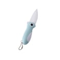 thumbnail image 2 of Foldable Ceramic Paring Knife with Sheath, Portable Travel Fruit & Vegetable Knife for Camping, Picnics and Kitchen Prep, 2 of 6