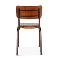 thumbnail image 3 of World Interiors Hudson 19.5" Leather Side Chairs in Brown (Set of 2), 3 of 5