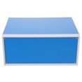 thumbnail image 1 of QUMIIRITY Junction Box Metal Electrical Enclosure Box Metal Blue Iron Protection for Installation 1Set, 1 of 8