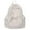 White, variant on Hiroekza Lightweight Nylon Backpack for Women - Waterproof Mini Travel Backpack with Drawstring, Solid Color Bow Design for Students, Sports, Hiking, and Outdoor Activities Coffee