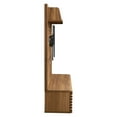 thumbnail image 6 of Media TV Stand Console Table, Wood, Brown Walnut, Modern Contemporary Urban Design, Living Lounge Room Hotel Lobby Hospitality, 6 of 10