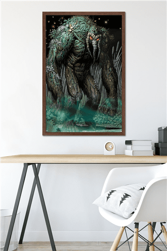 Marvel Comics: Man-Thing: Thunderbolts #154 Wall Poster, 22.375" x 34" Framed