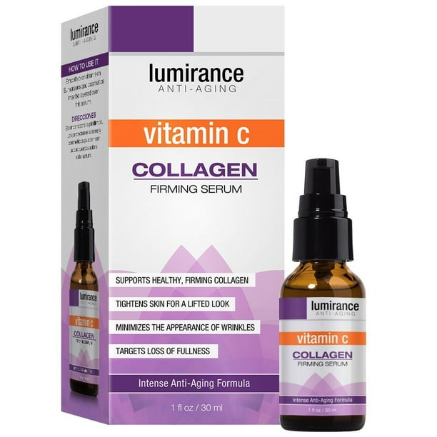 Lumirance Vitamin C & Collagen Face Firming Serum, 1 fl oz Walmart