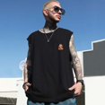 thumbnail image 4 of Chaleco de danza del león de dibujos animados para hombre, camiseta sin mangas de gran tamaño de hip hop, camisetas sin mangas con estampado gráfico de verano 2024, ropa Y2K, 4 of 5