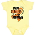 thumbnail image 3 of Inktastic I Wear Orange for My Mommy Multiple Sclerosis Awareness Boys or Girls Baby Bodysuit, 3 of 5